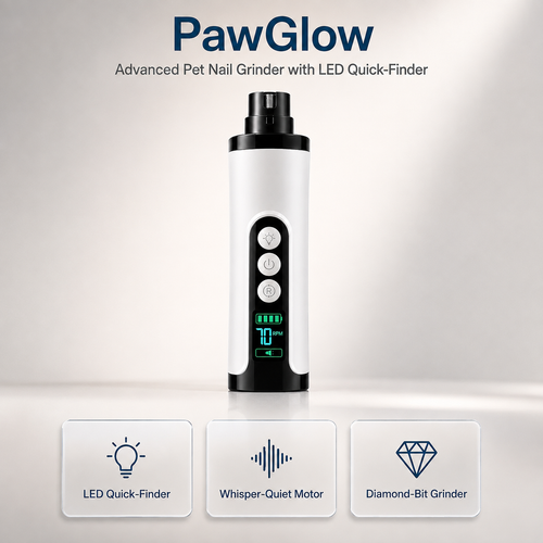 PawGlow — Advanced Pet Nail Grinder