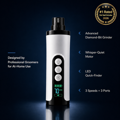 PawGlow — Advanced Pet Nail Grinder