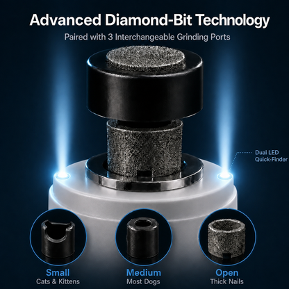 PawGlow — Advanced Pet Nail Grinder