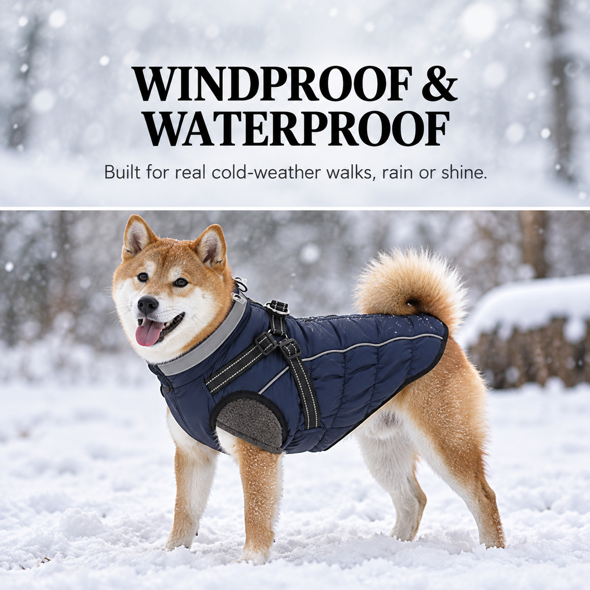 ThermaPaw Waterproof Winter Dog Jacket