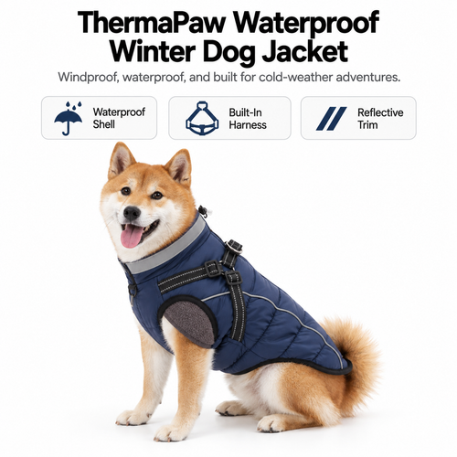 ThermaPaw Waterproof Winter Dog Jacket