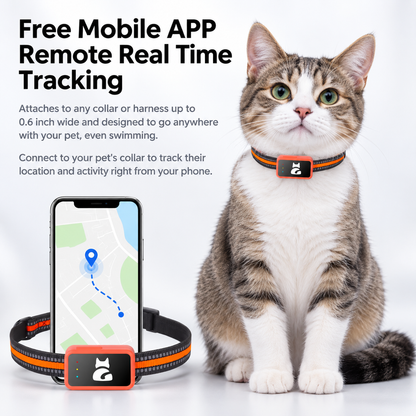 PurrTrace Mini 4G GPS Cat Tracker