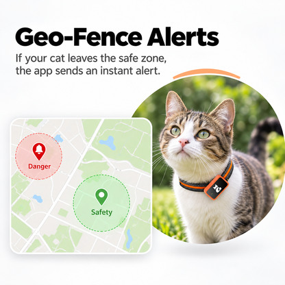 PurrTrace Mini 4G GPS Cat Tracker