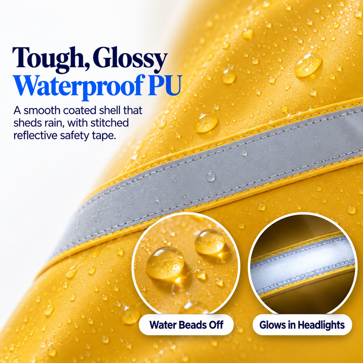 Puddle Pro Waterproof Dog Raincoat