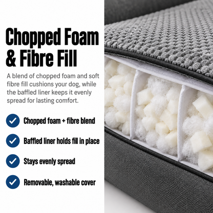 CloudPup Bolster Bed Orthopedic Foam Support