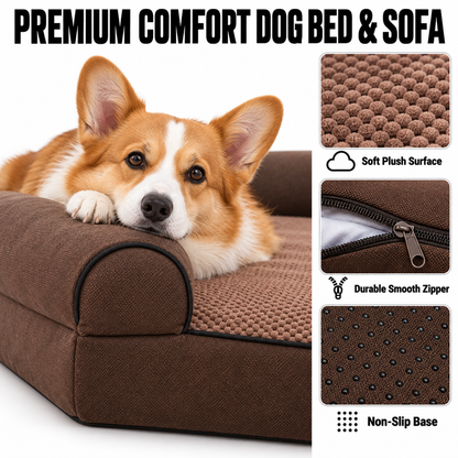 CloudPup Bolster Bed Orthopedic Foam Support