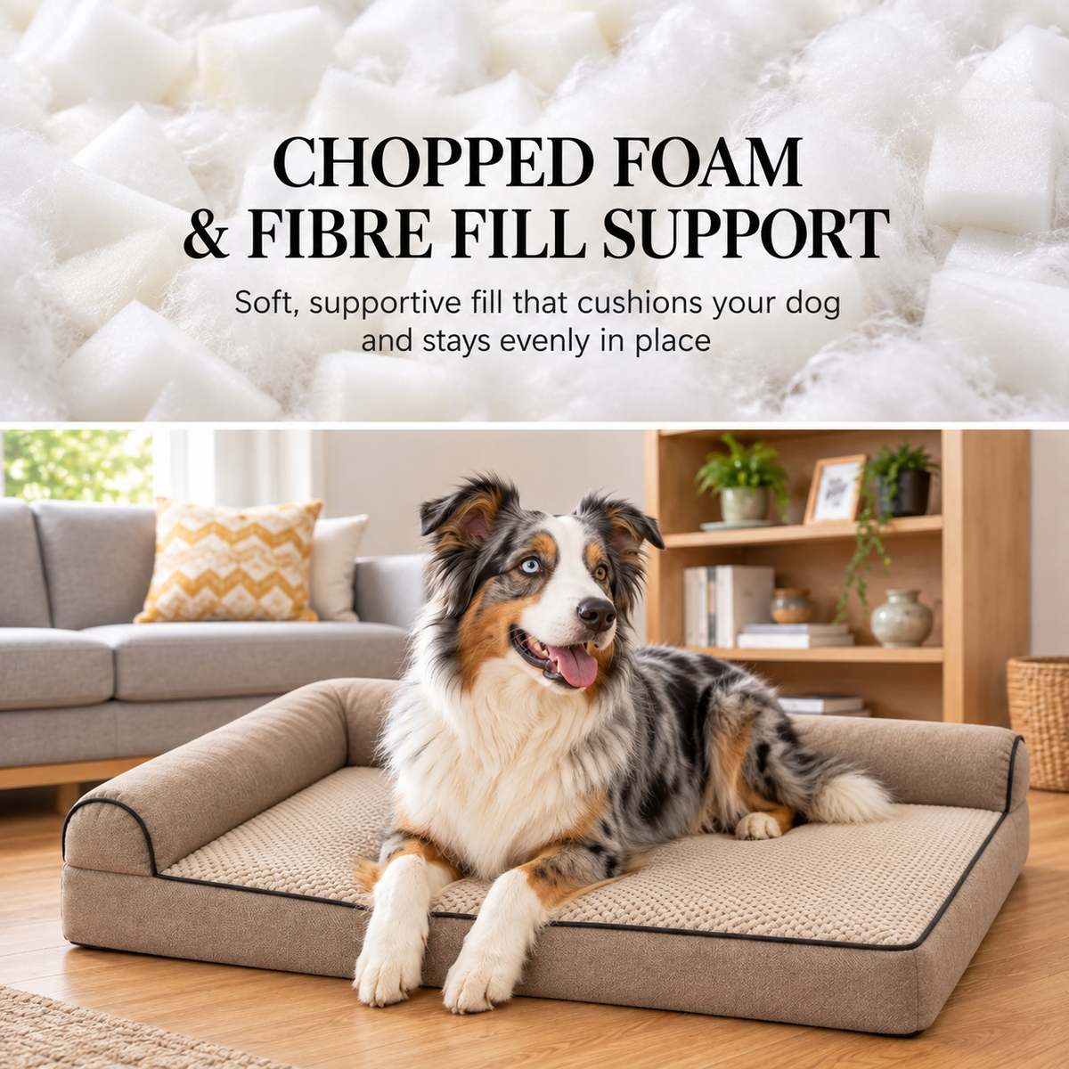 CloudPup Bolster Bed Orthopedic Foam Support