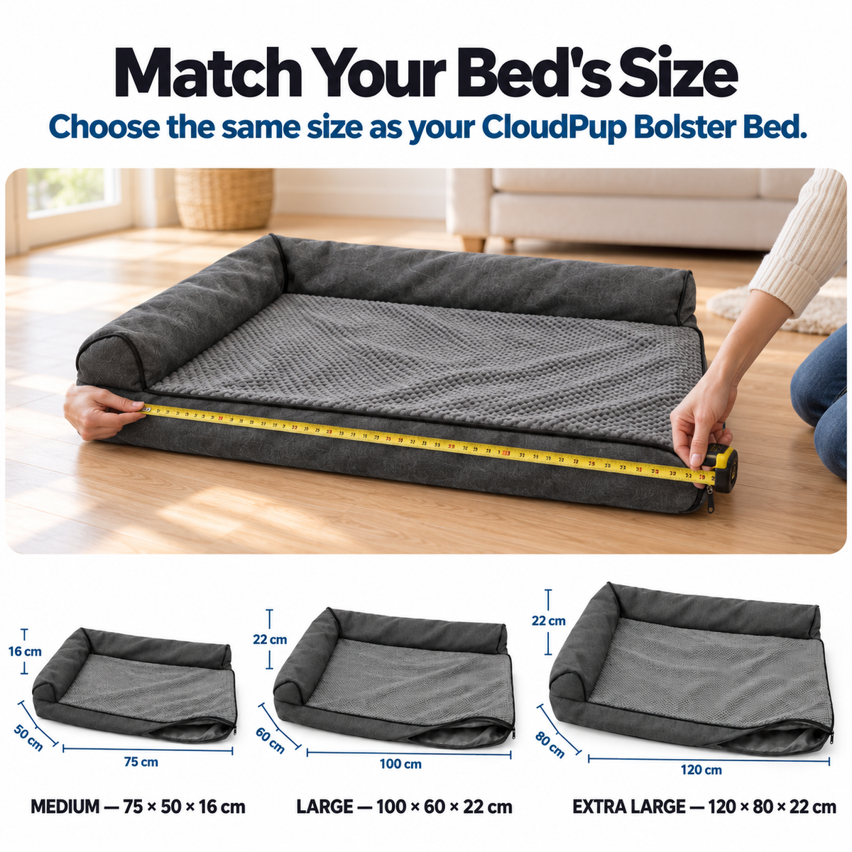 CloudPup Machine-Washable Spare Cover