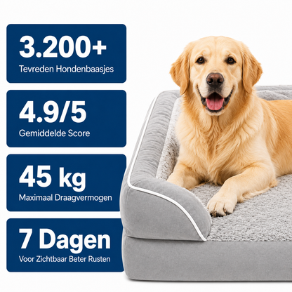 CloudPup Randkussen Mand – Orthopedische Schuimondersteuning