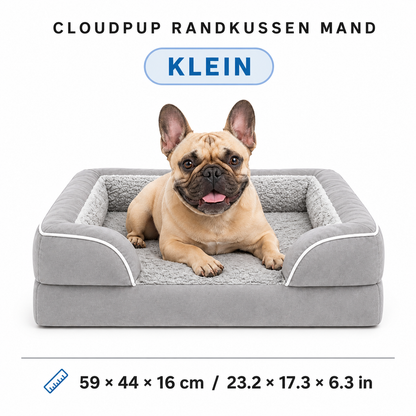 CloudPup Randkussen Mand – Orthopedische Schuimondersteuning