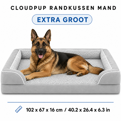 CloudPup Randkussen Mand – Orthopedische Schuimondersteuning