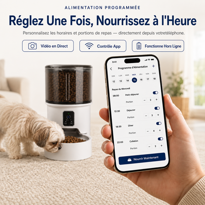 NestFeed – Distributeur Auto Intelligent