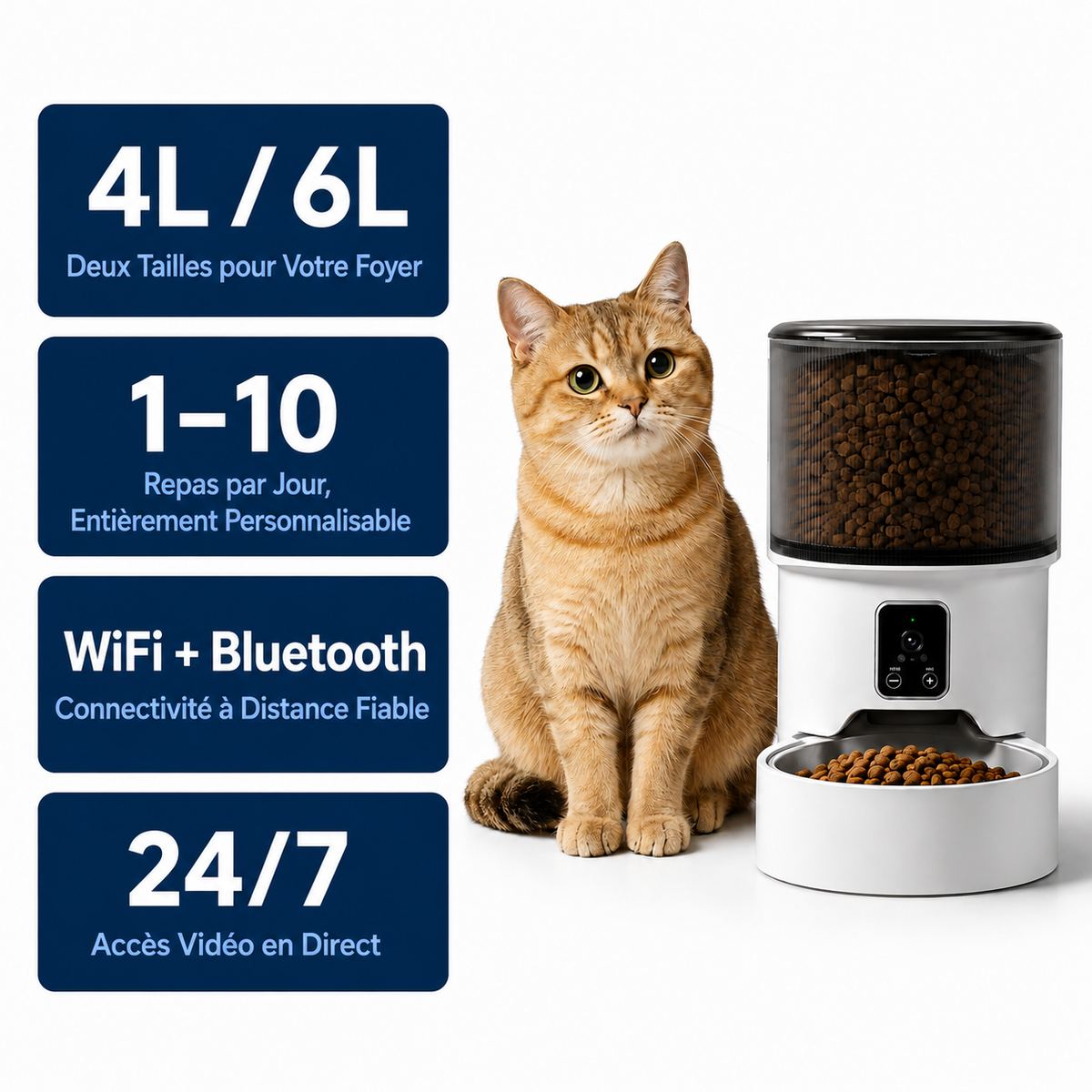 NestFeed – Distributeur Auto Intelligent