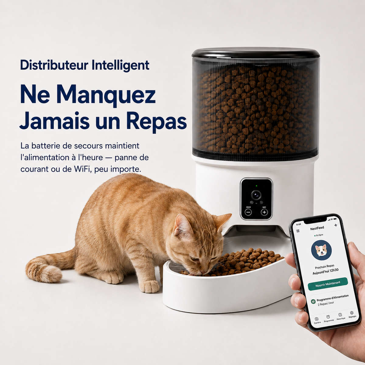 NestFeed – Distributeur Auto Intelligent