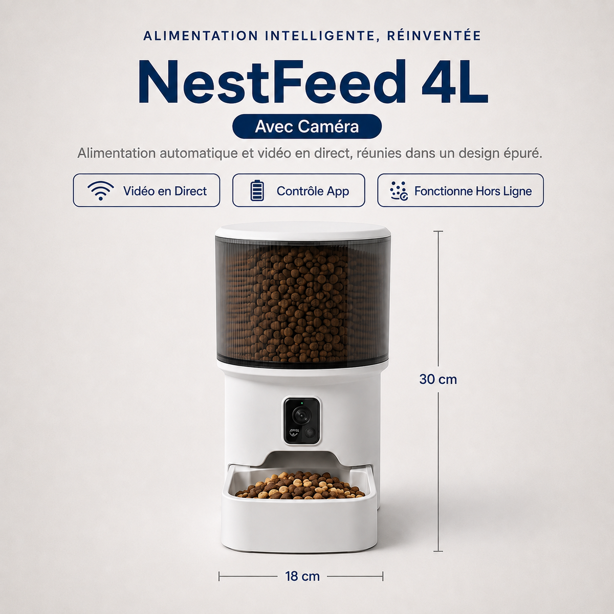 NestFeed – Distributeur Auto Intelligent