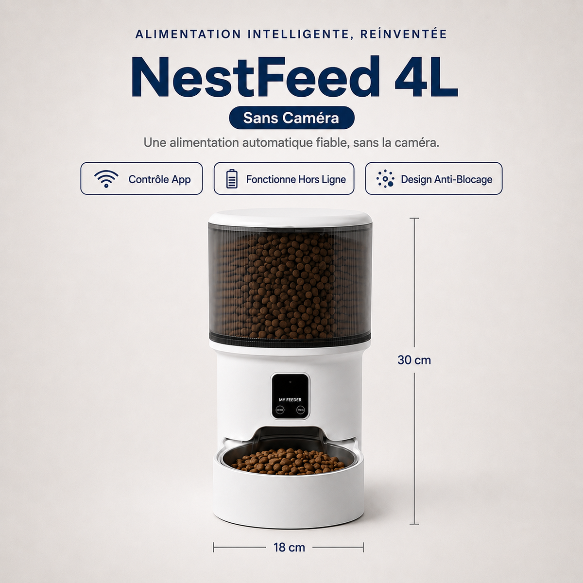 NestFeed – Distributeur Auto Intelligent