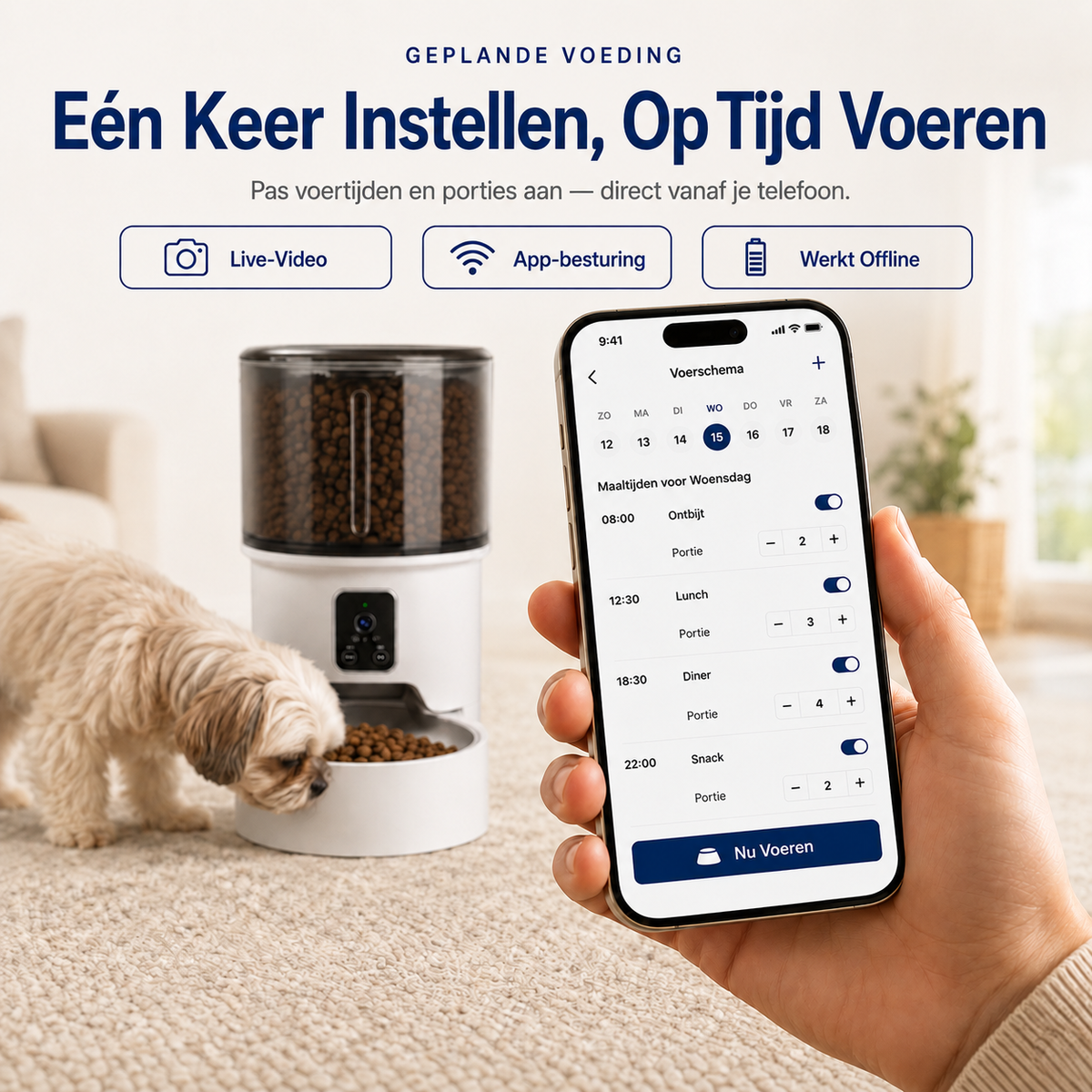 NestFeed – Slimme Voerautomaat
