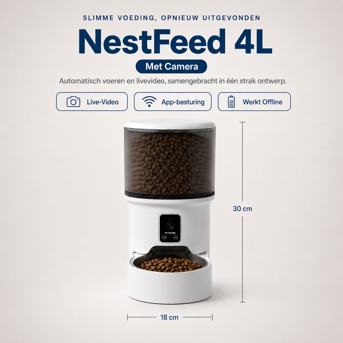 NestFeed – Slimme Voerautomaat
