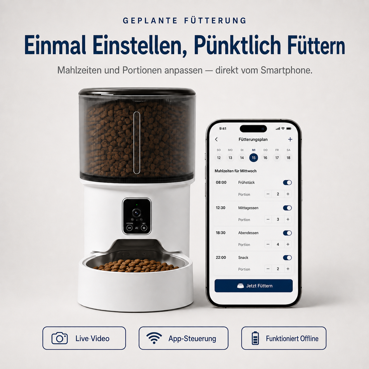 NestFeed – Smarter Futterautomat