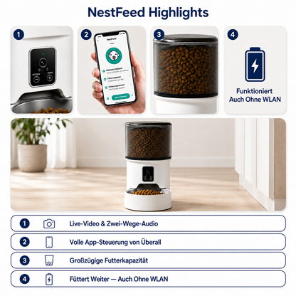 NestFeed – Smarter Futterautomat
