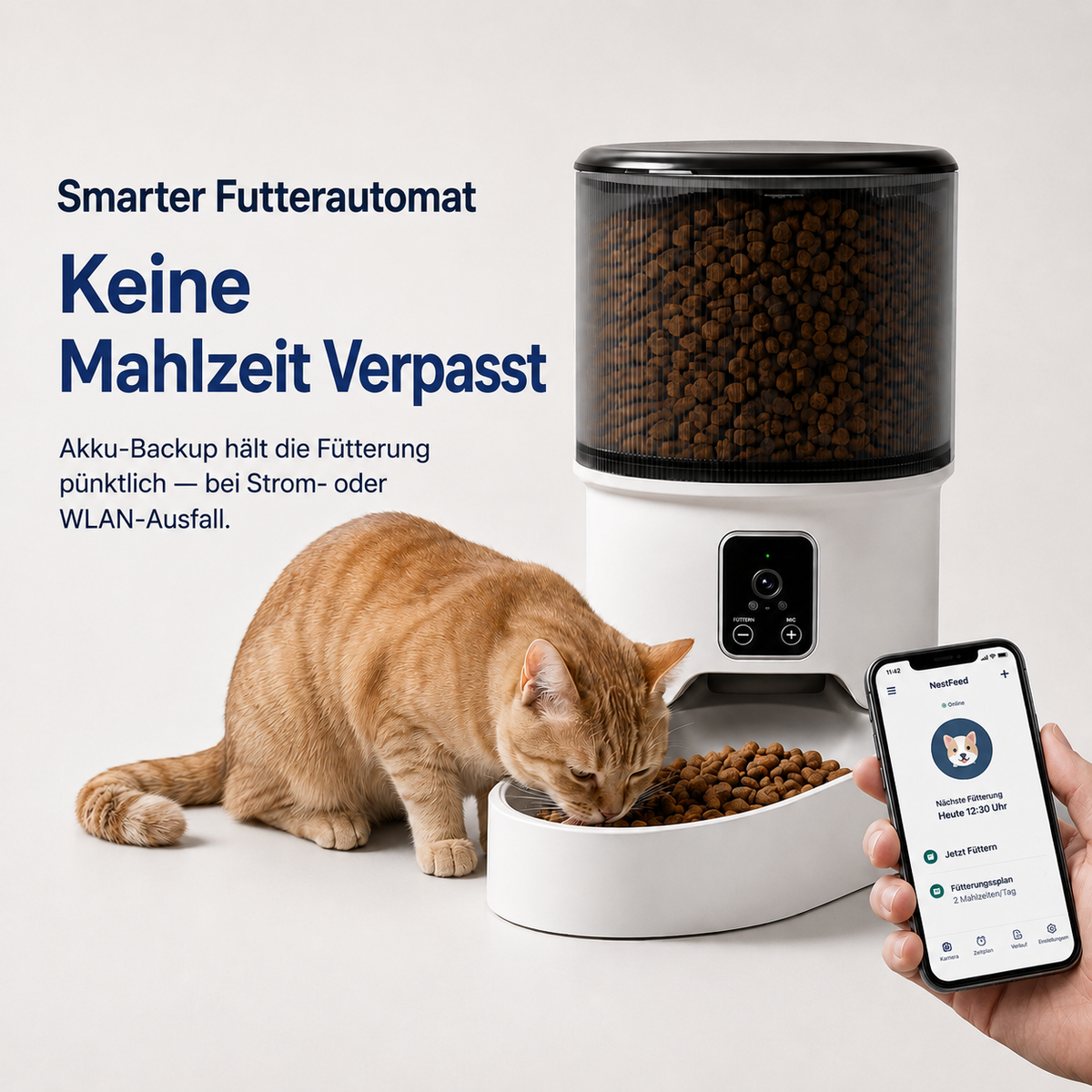 NestFeed – Smarter Futterautomat