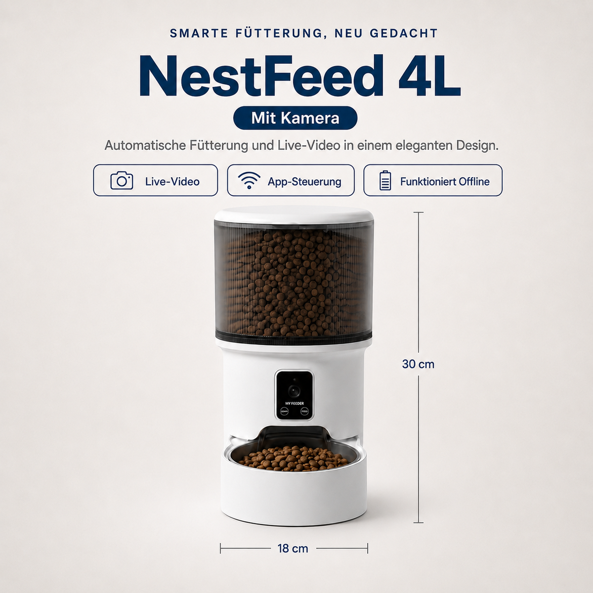 NestFeed – Smarter Futterautomat