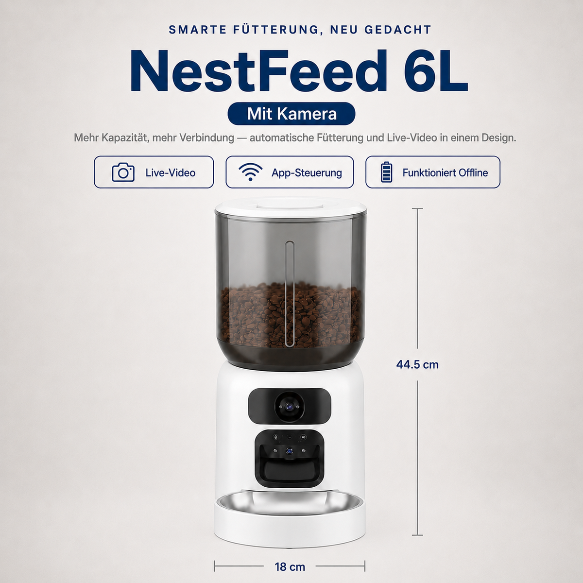 NestFeed – Smarter Futterautomat