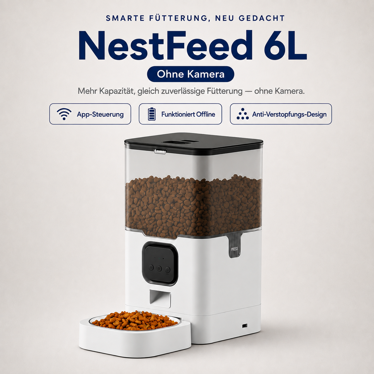 NestFeed – Smarter Futterautomat