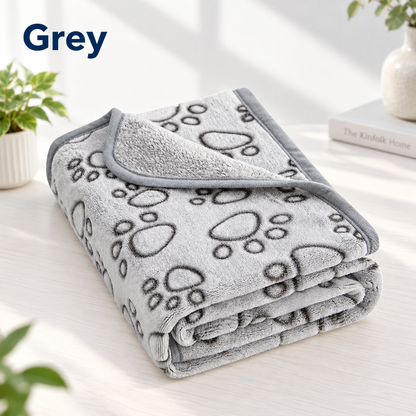 CozyPaw Fleece Ultra-Soft Pet Blanket