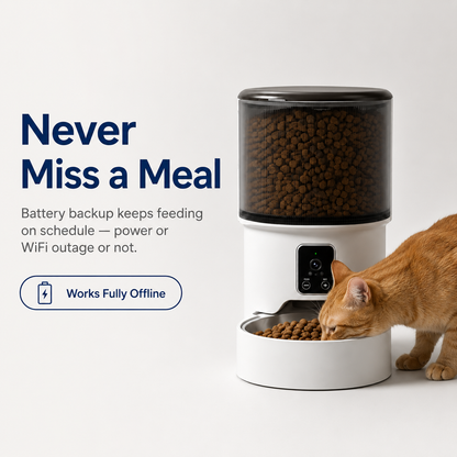 NestFeed – Smart Auto Pet Feeder with Camera