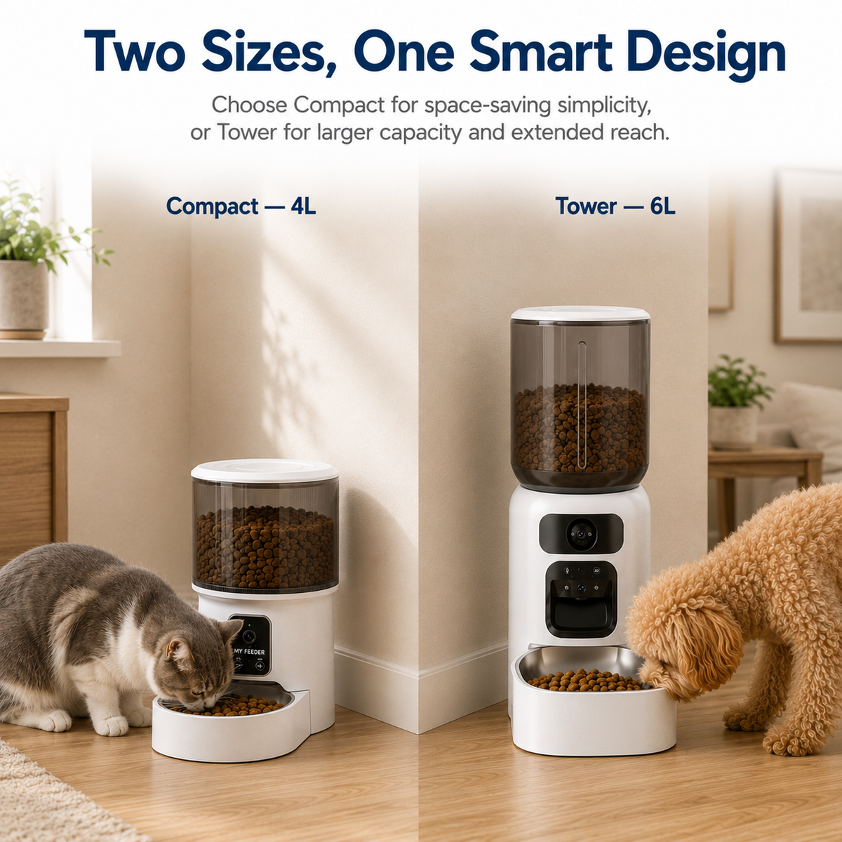 NestFeed – Smart Auto Pet Feeder with Camera