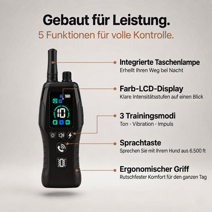 PawGuard – Hundetrainingshalsband mit Fernbedienung