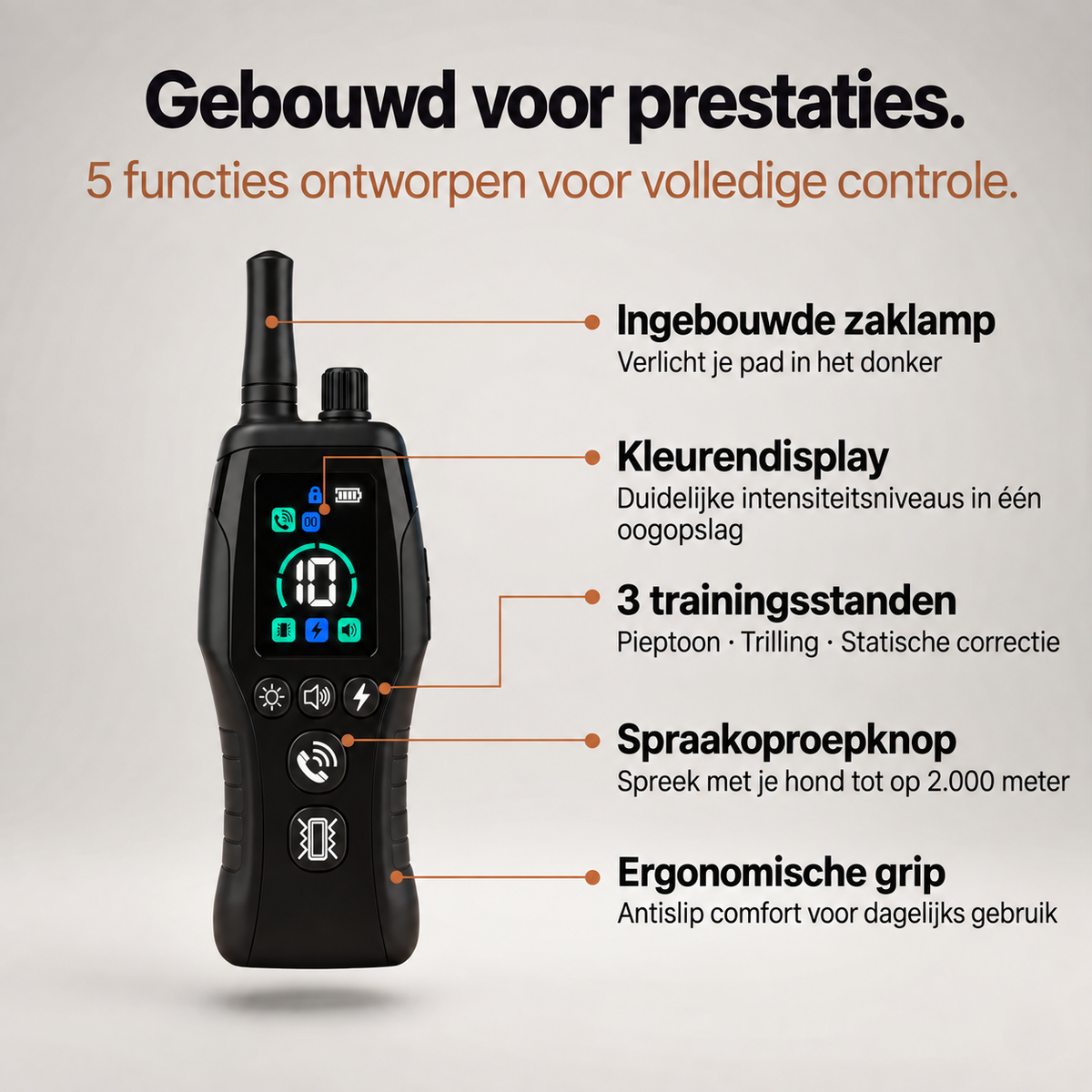 PawGuard – Hondentrainingshalsband met Afstandsbediening