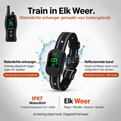 PawGuard – Hondentrainingshalsband met Afstandsbediening