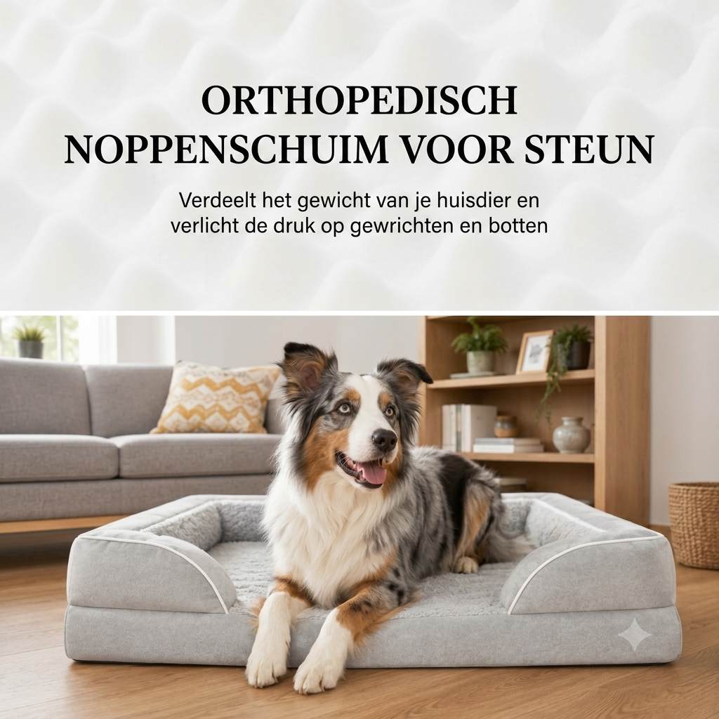 CloudPup Randkussen Mand – Orthopedische Schuimondersteuning