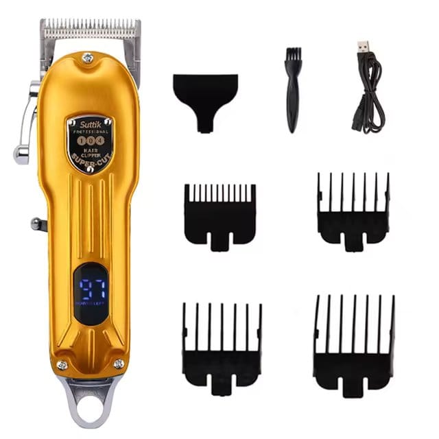 GroomTale Complete Dog Grooming Kit – Rechargeable Clippers, Scissors & Combs Set