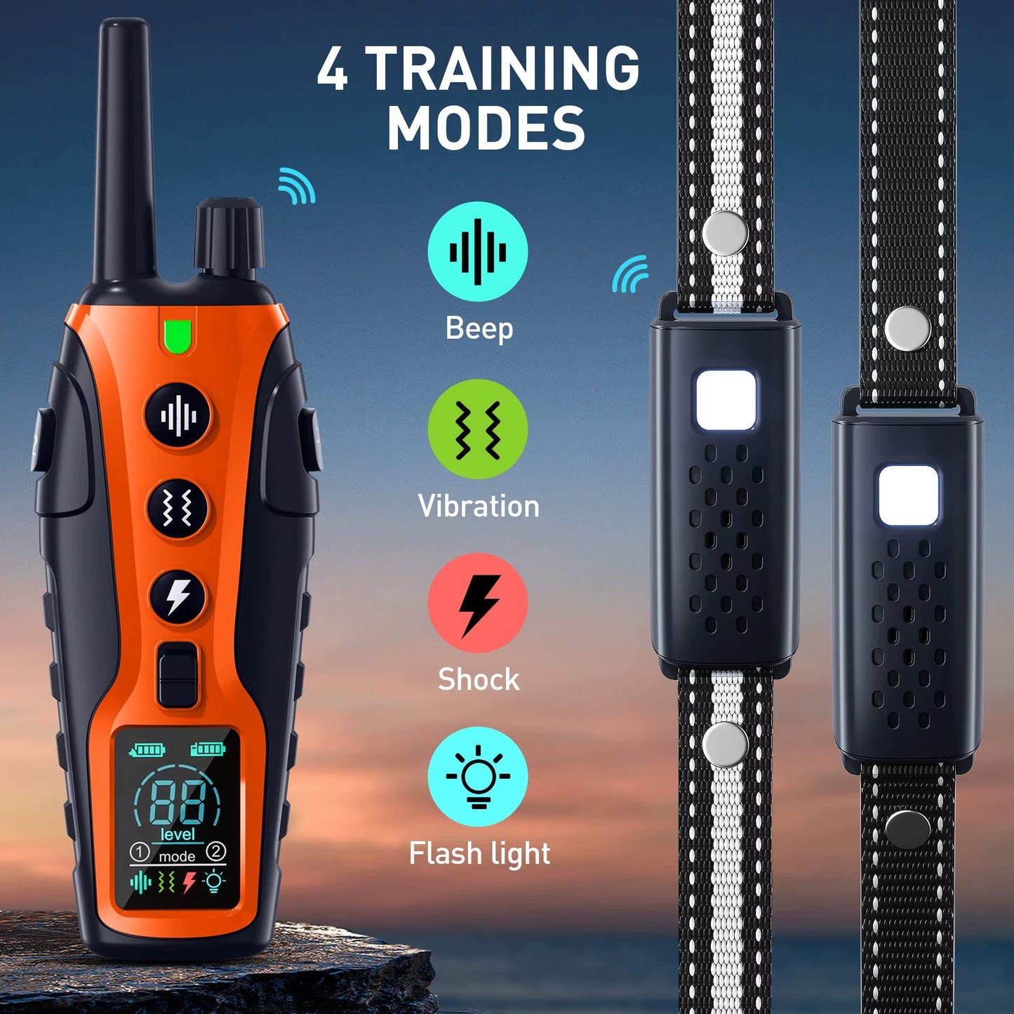 PawGuard Dog Training Collar with Remote – Shock & Vibration
