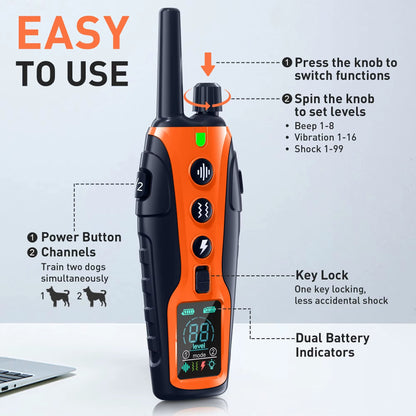 PawGuard Dog Training Collar with Remote – Shock & Vibration