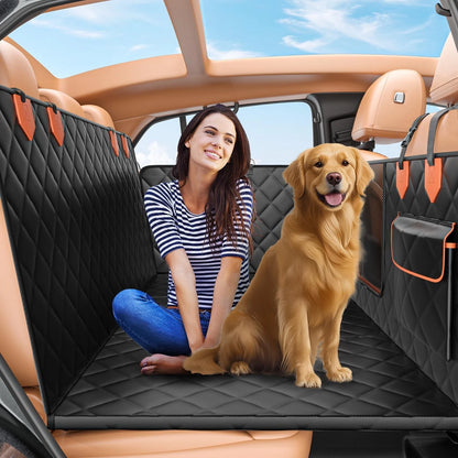FurFort BackSeat Pro — Waterproof Dog Car Seat Cover & Hard Bottom Extender